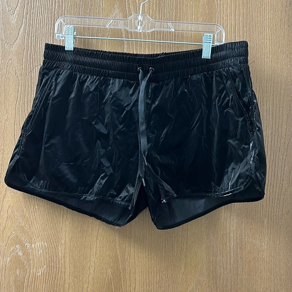 Zyia Midnight Gloss Bomber Shorts - Picture 1 of 6